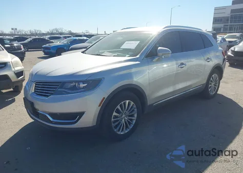 2017 Lincoln Mkx Select z USA, uszkodzony, nr VIN 2LMPJ6KR6HBL49295